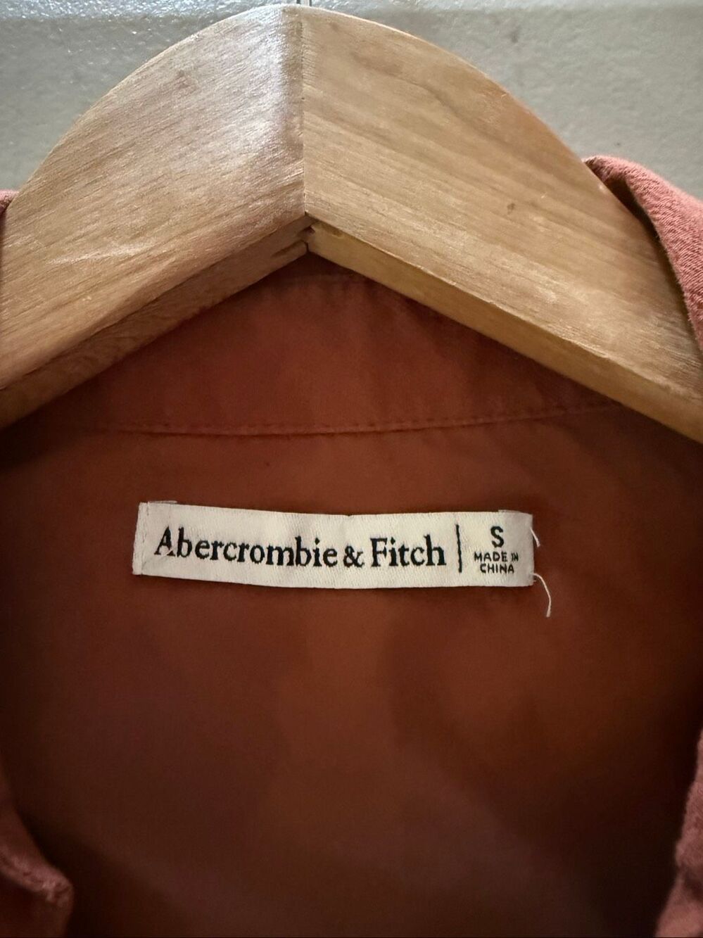 Abercrombie & Fitch Rust Brown O-Ring Cutout Mini Dress Womens Small - Picture 9 of 9